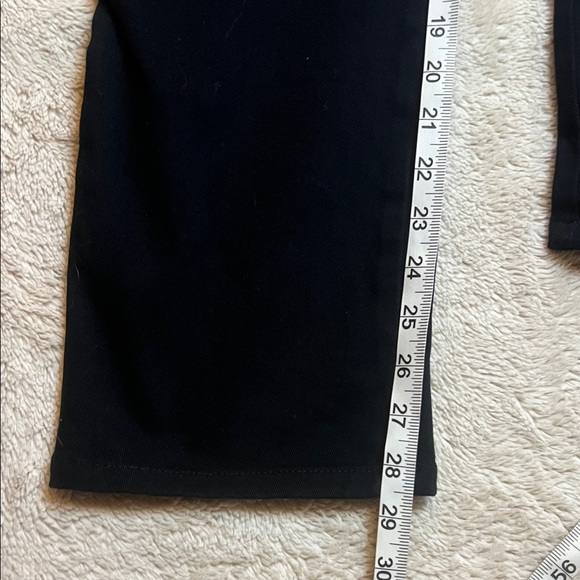 Gloria Vanderbilt Women's Black Straight Leg Jeans sz 10 x 29” - Picture 7 of 12